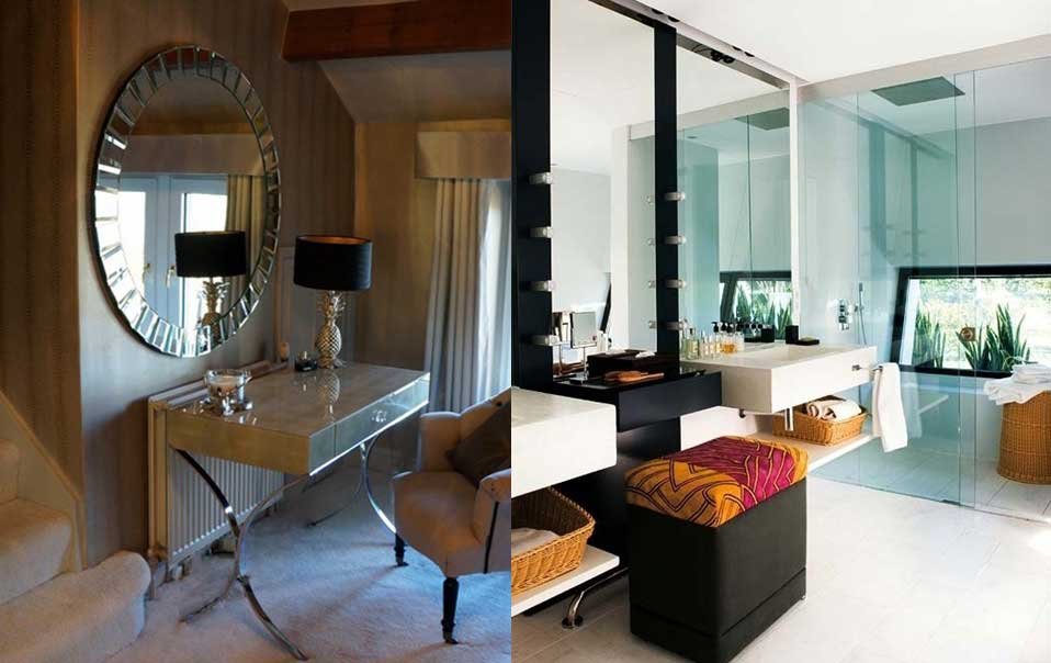 To love someone else, it is necessary to love yourself first. One should respect his own personality and feel proud of his qualities. I am not in the favor of getting self-obsessed but still, it is important to pamper yourself. Every person feels good and beautiful in front of a device called mirror, which shows us our own image. We all love spending time in the part of the house which is provided with mirror, i.e. the dressing area possessing mirrored dressing tables.