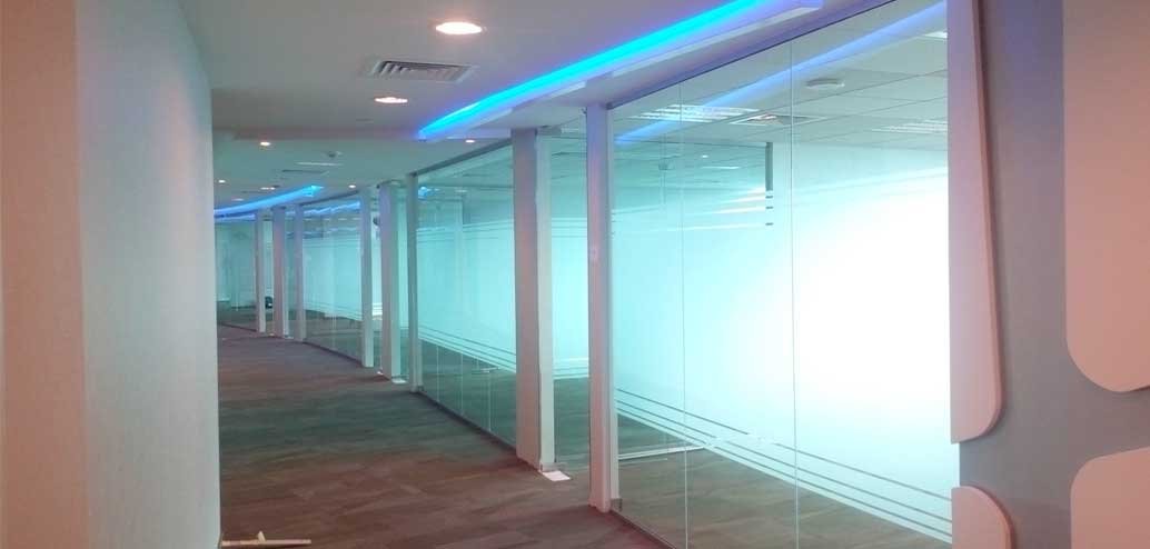 AIRBUSS OFFICE  SANDBLASTING DESIGN @ DUBAI AIRPORT FREE ZONE DUBAI