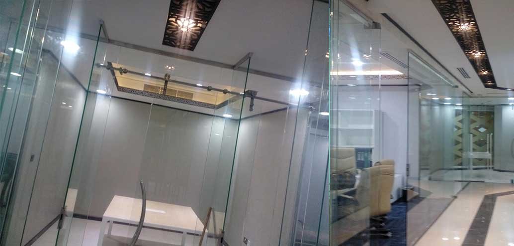 TAHA CONTRACTING OFFICE PARTIONS @ LATIFA TOWER SHAIKH ZAYED ROAD- DUBAI