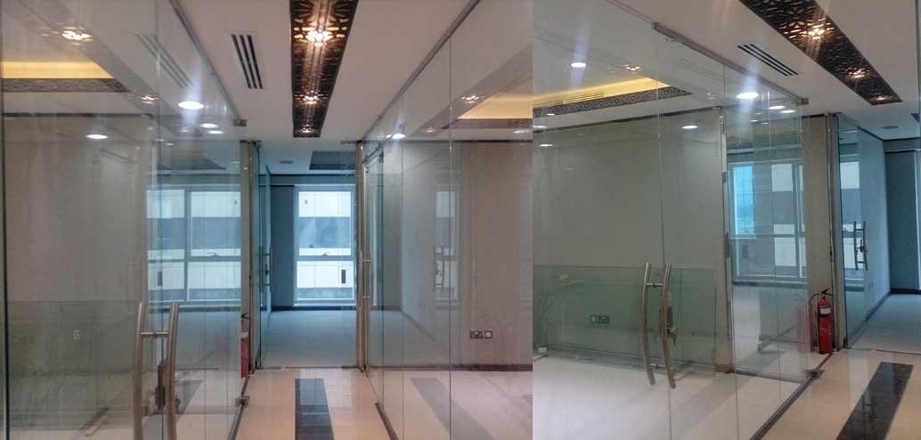 TAHA CONTRACTING OFFICE PARTIONS @ LATIFA TOWER SHAIKH ZAYED ROAD- DUBAI