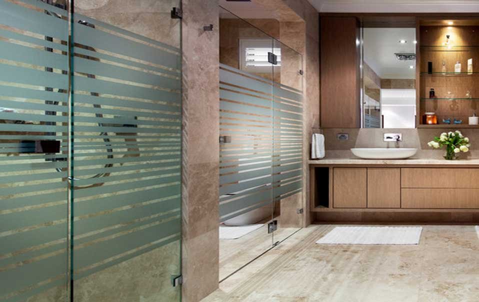 We can supply and fit all types of glass incorporating any of our standard sandblasted designs or to your own designs.We can incorporate sandblasted designs onto a variety of glasses as a visual safety aid to protect against accidents, in both commercial and residential applications.Sandblasted glasses can be treated with a surface protection agent, which protects the sandblasted surface from discolouration and minimises the effects of pollution and air impurities.